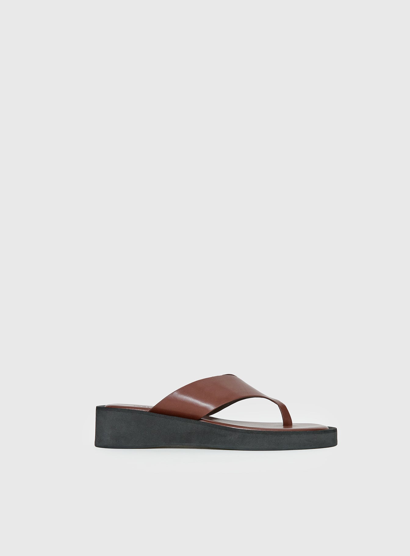 Chocolate Slim Strap Sandals