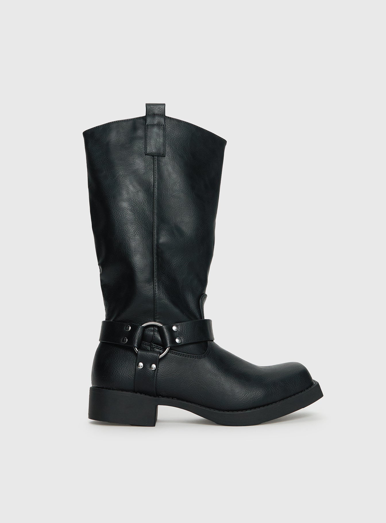 Black Western Ankle Boots